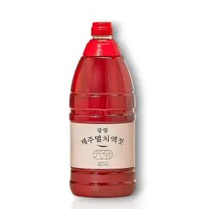 제주도 국산 추자도 멸치액젓 100 원액 무첨가물 1.8L 2kg 1개 식사 분식 정식 점심시간 집밥 외식