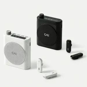 더씽 강의용 무선 핀마이크 선생님 교사 마이크 블루투스 스피커 수업용 가방