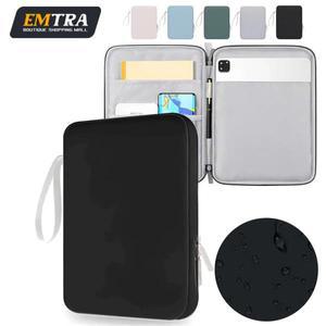 EMTRA 태블릿 핸드백 케이스 9-13인치 2025년 신형 아이패드 에어 11/13 프로 슬리브 캐리 보호 여행 가방