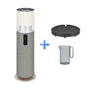 HY705RSUABM o클릭o LG전자 퓨리케어 오브제컬렉션 하이드로타워 샌드베이지 +급수비커 +무빙휠 세트