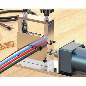 전선 탈피기 가정용 전선탈피기 커팅기 피박기 25W 단일 컷팅기 동선 전동 단공 CRT