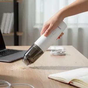 온홈 무선 핸디 청소기 소형 미니 MINI01W 화이트