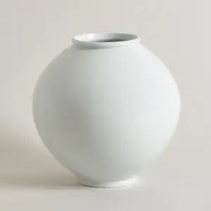 도담 달항아리 특4호 화병 36cm