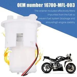 혼다 호환 CBR1000RR 2008-2011 CBR600RR 바이크 오토바이 연료 펌프 어셈블리 16700-MFL-003 교체 부품 설