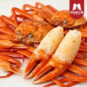 (수율보장) 제철별미 통통한 다릿살 수율 좋은 (자숙) 박달 홍게 (소) 2kg (6-8미 내외)