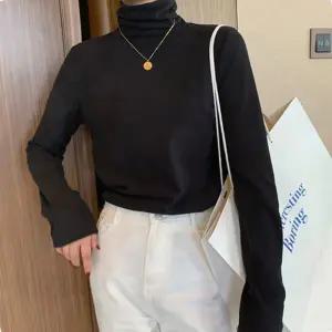 기모안감 폴라티셔츠 이너 보온 목폴라 부드러운 데일리룩