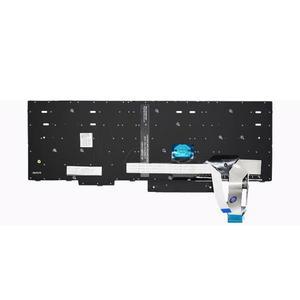 Lenovo ThinkPad T15 P15s Gen 1 Gen 2 노트북 용 새 원본 미국 영어 키보드 백라이트 5N20V77999 5N20V781