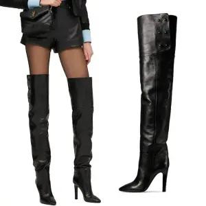 가보시 싸이하이 킬힐 오버니 슬림라인 니하이롱부츠 롱부츠