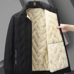 빅사이즈 남성 양털 패딩 캐주얼 남성 패딩 점퍼 작업복 겨울