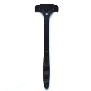 바디 면도기 등털 제모기 여자 등 척추라인 긴 남자 블랙