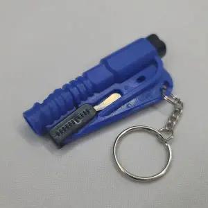 [하프클럽/]비상용 키링 안전벨트절단 탈출망치 차유리망치 차량