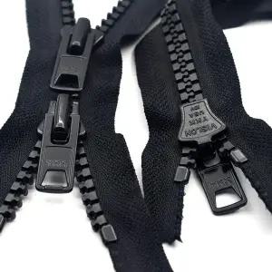 3개 양방향지퍼 투웨이지퍼 스톱 수지지퍼 공예용 부품 롱패딩지퍼 점퍼 가방 봉제 수선 옷수