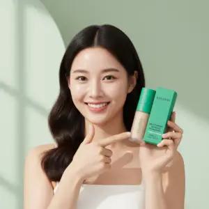 이지듀 기미 앰플 파운데이션 15ml 1개 21호 내추럴 대웅제약 멜라 비 토닝 앰플 파운데이션