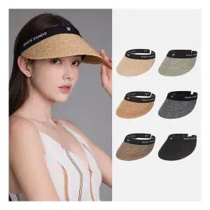 [화이트샌즈] 내맘대로뉴라자르천연라피아여성여름썬캡(6colors)