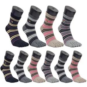 아놀드파마 더블쿠션 여자발가락양말 단목 10켤레 BAL004