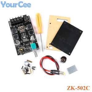 ZK-502C HIFI 2.0 와이파이 무선 디지털 파워 오디오 앰프 보드 모듈, 홈 시어터 스테레오 앰프, 50W  2