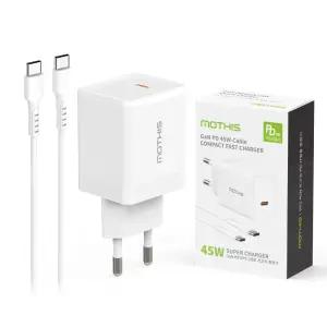 모디스 45W GaN PD PPS 1포트 초고속 충전기 갤럭시 충전기 아이폰충전기 휴대폰충전기 삼성충전기