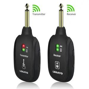 무선 기타 잭 파이프 송수신기 공연 송신기 전송