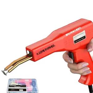범퍼복원 플라스틱 용접기 수리기 70W 복구 인두기 건타입