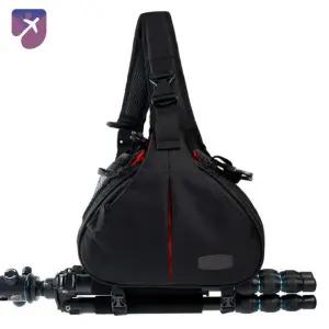 패키지 삼각형 비디오 숄더 바디 카메라슬링백 가방 크로스