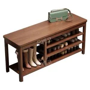 원목신발장 수납벤치 현관캐비닛 캐비닛 정리대