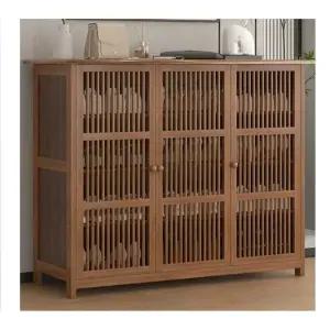 원목 신발장 수납장 실내 아파트 다층 컬러 클래식 스타일