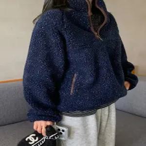 스프링클 덤블 반집업 플리스 (one color)