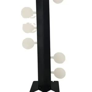 비비탄 타겟 스탠드 사격장 나무 훈련 트레이닝 스틸 검은색