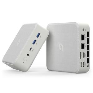 CyberGeek 미니 PC Ryzen 7 5700U 8C/16T 최대 4.3GHz 미니 데스크톱 컴퓨터 16GB DDR4 RAM 1TB PCIe SSD 미니 PC 게이밍 사무실/홈 시어터/서버용 4K 트리플 디스플레이/듀얼 LAN/WiFi/BT5.0 지원