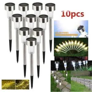 WP태양광 자동 정원등 10개 1세트 조명등 태양광등 가로등 펜션등 솔라등