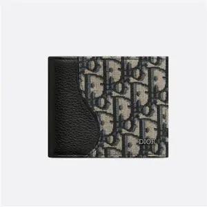 [DIOR]새들 2단 오블리크 자카드 카드지갑 136454029