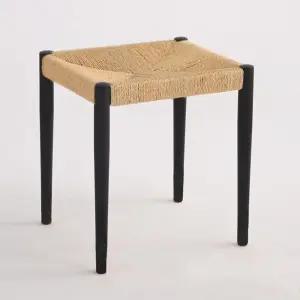 라탄 의자 인테리어 라탄의자 그린 원목 스툴 캐주얼 철제