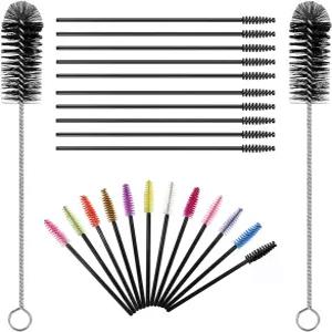 벌새 모이통 청소 브러시 67피스 3사이즈 미니 나일론 튜브 세트 부품 병 새 병용 작은 키트