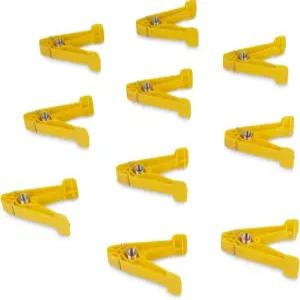 등급 핀치 핑거 운동기 - 교체 핀 10개 노란색 x-라이트