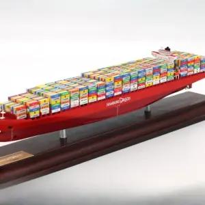 컨테이너선 모형 컨테이너 범선 화물 혼합색상 미니어처