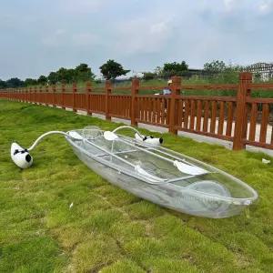 투명 카약 촬영 웨딩 수중관찰 보트 2m 물놀이 투명카약