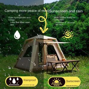 야외 팽창식 텐트 두꺼운 방수 접이식  자동 캠핑 여행 용품 장비 에어 땡처리 네이처하이크