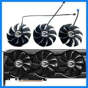 새로운 88MM RTX 3060 Ti FTW 울트라 게이밍 GPU 팬 EVGA RTX 3070 3070TI 3080 3080TI 3090 XC3 울트라 게