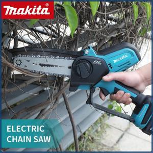 마키타 8인치 체인톱 휴대용 목재 전기톱 핸드헬드 정원 가지치기 전동 공구