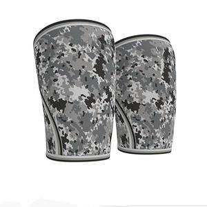 역도 및 크로스핏용 무릎 슬리브 (듀얼) 지지 압축 7mm 네오프렌  스쿼트용