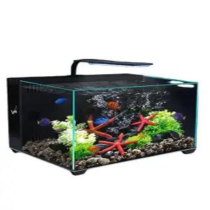 데스크탑 어항 배면섬프 유리 붕어 베타 해수 자동청소