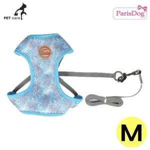 고품질 매쉬 세트 하네스 블루 리드줄 M 보타닉 (WFJQM32)