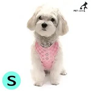 고품질 리드줄 S 가슴줄 세트 핑크 (WFJQM25)