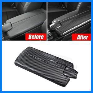 메르세데스 벤츠 E CLS 클래스 W212 W218 LHD 차량용 센터 콘솔 암레스트 박스 트림 커버 카본 파이버 스타