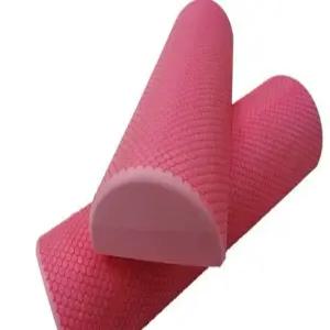 하프 폼롤러 반달형 연두색 강사 반원형