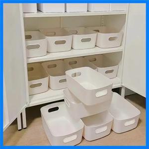 10개 대용량 수납함 세트 플라스틱 장난감 정리 바구니 가정 사무실 책상 잔해 정리용