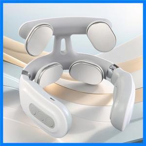 4헤드 전기 등 마사지기 USB 충전식 온열 마사지 기계 경추 및 전신 마사지용