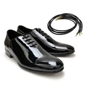 쿨레이스 국산 매듭없는 실리콘 롱 밴드 구두끈 4P 고정 패션 신발끈 정리 남자