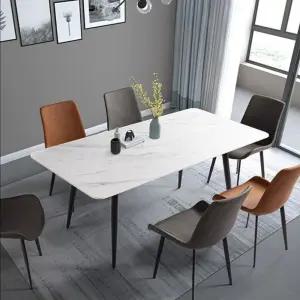 슬레이트 식탁세트 4인용 대리석 식탁 세트 6인용