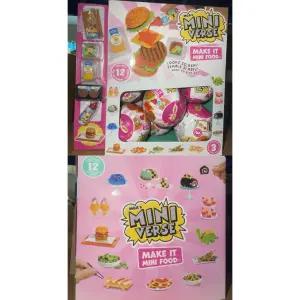 미니벌스 메이크 잇 랜덤 diy 랜덤뽑기 미니 시리즈 캡슐 레진 키티 푸드 세트 포션
